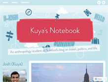 Tablet Screenshot of kuyasnotebook.com
